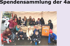 Spendensammlung der 4a
