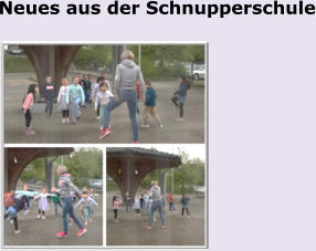 Neues aus der Schnupperschule